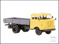 Hädl 121045-10 - TT - IFA W50L, Speditionskabine mit Holzpritsche - Sandgelb